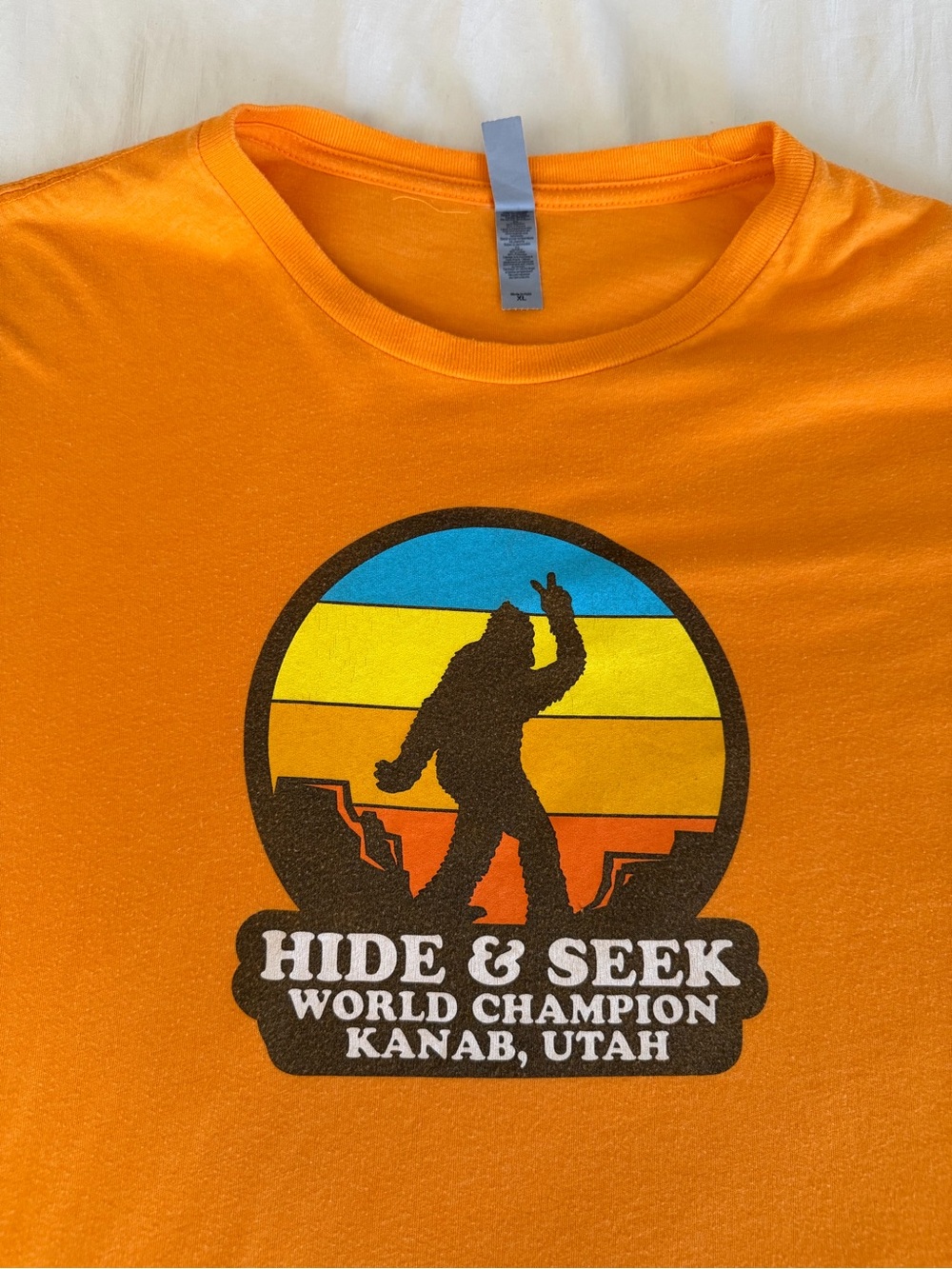 Sasquatch tee
